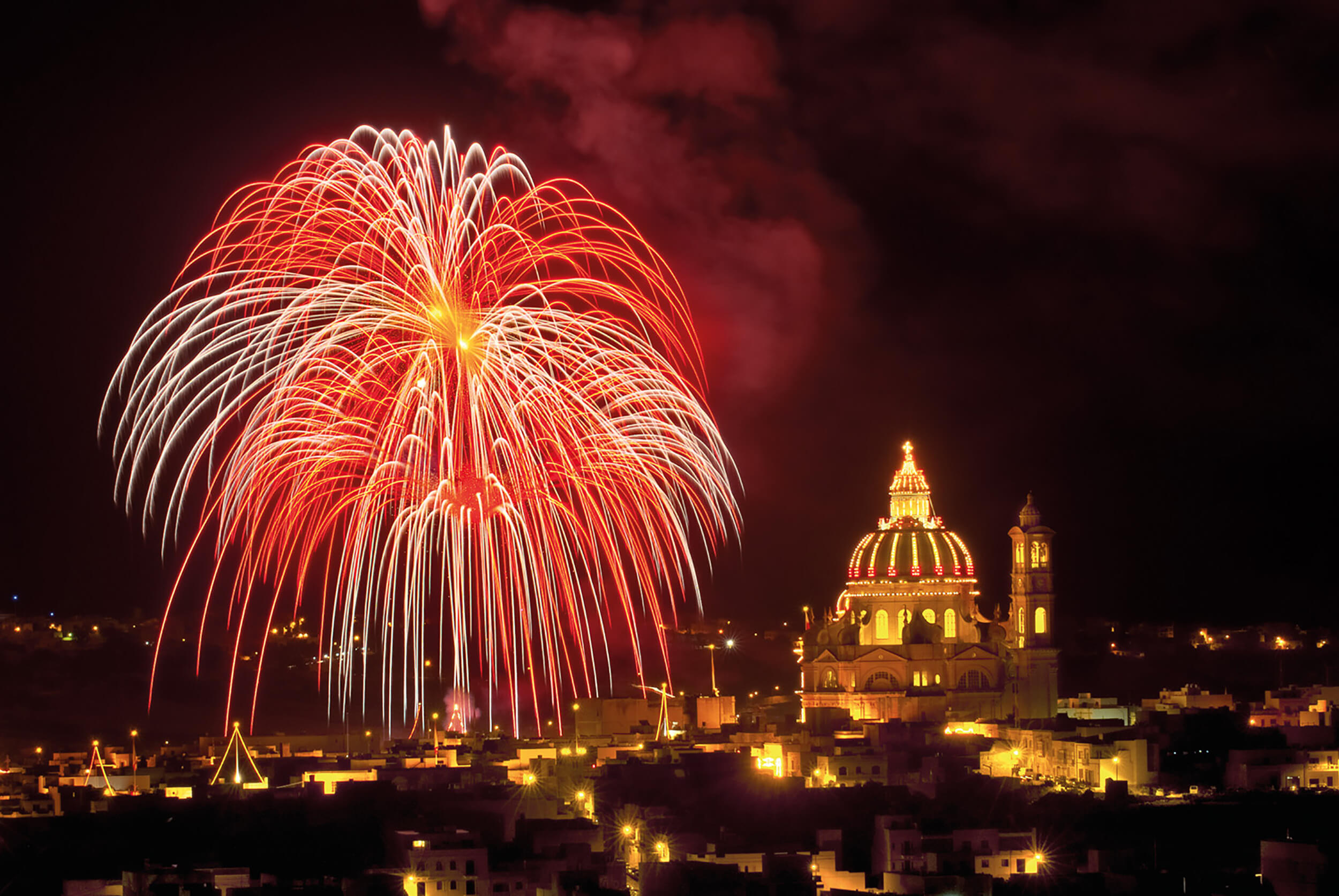 Lighting up Gozo’s summer skies