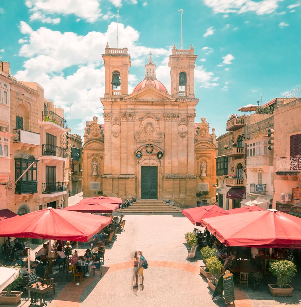 St. George’s Basilica: Gozo’s Golden Basilica of Art and Faith